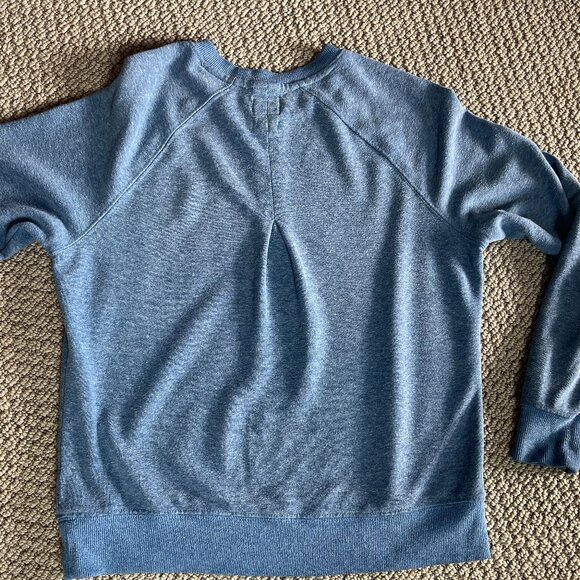 Prana Cozy Blue Sweatshirt Size S - Picture 3 of 3